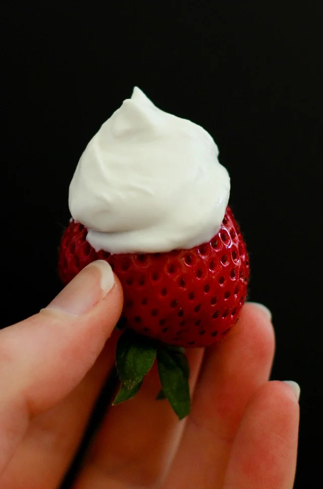 How to make homemade whipped cream using coconut milk | theroastedroot.net a dairy-free, refined sugar-free recipe that's also paleo-friendly #healthy #vegan