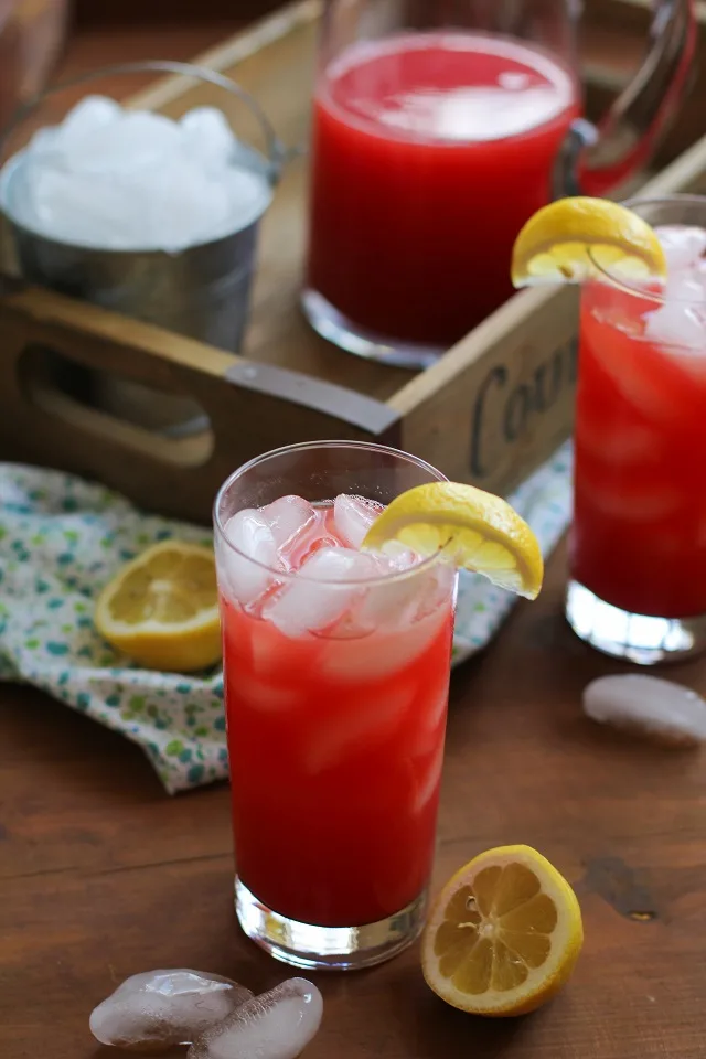 Agua Fresca - a refreshing electrolyte beverage perfect for summer. Naturally sweetened and healthy! | TheRoastedRoot.net #drink #recipe #paleo #healthy