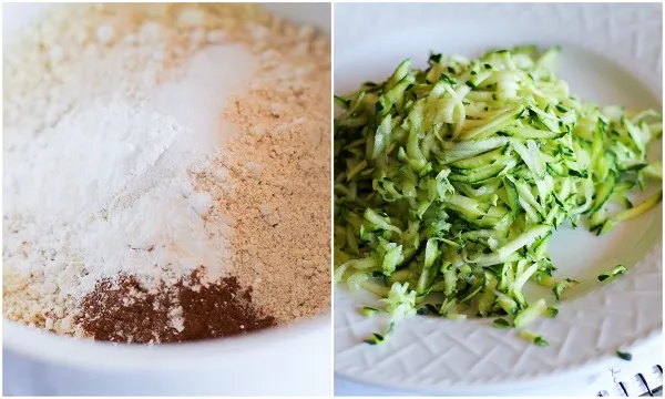 Gluten-Free Zucchini Pancakes | TheRoastedRoot.net #healthy #recipe #breakfast