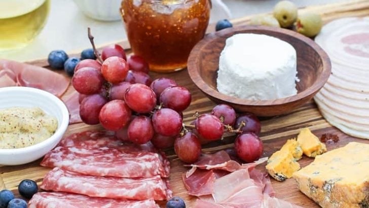 How to Make a Charcuterie Board - tips for selecting meat, wine and cheese pairings, as well as incorporating seasonal ingredients