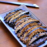 Balsamic-Ginger Grilled Portobello Mushrooms - a healthy side dish or appetizer | TheRoastedRoot.net #vegetarian #recipe #vegan #healthy