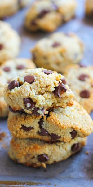 Paleo Chocolate Chip Almond Flour Scones with Orange and Ginger - The ...