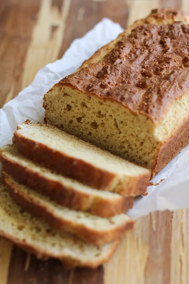 Paleo Sandwich Bread - a grain-free, gluten-free rustic sandwich bread recipe | TheRoastedRoot.net #healthy #lunch #recipe