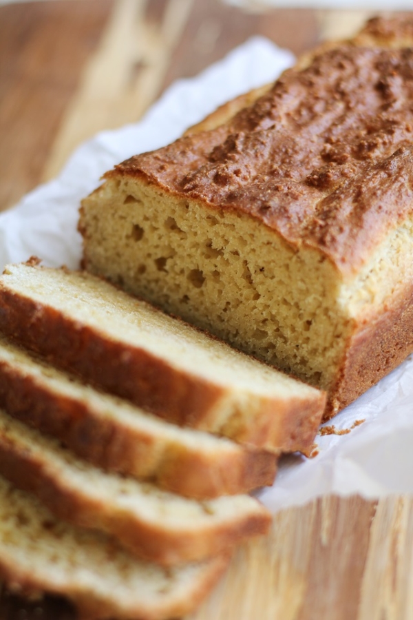 Paleo Sandwich Bread - a grain-free, gluten-free rustic sandwich bread recipe | TheRoastedRoot.net #healthy #lunch #recipe