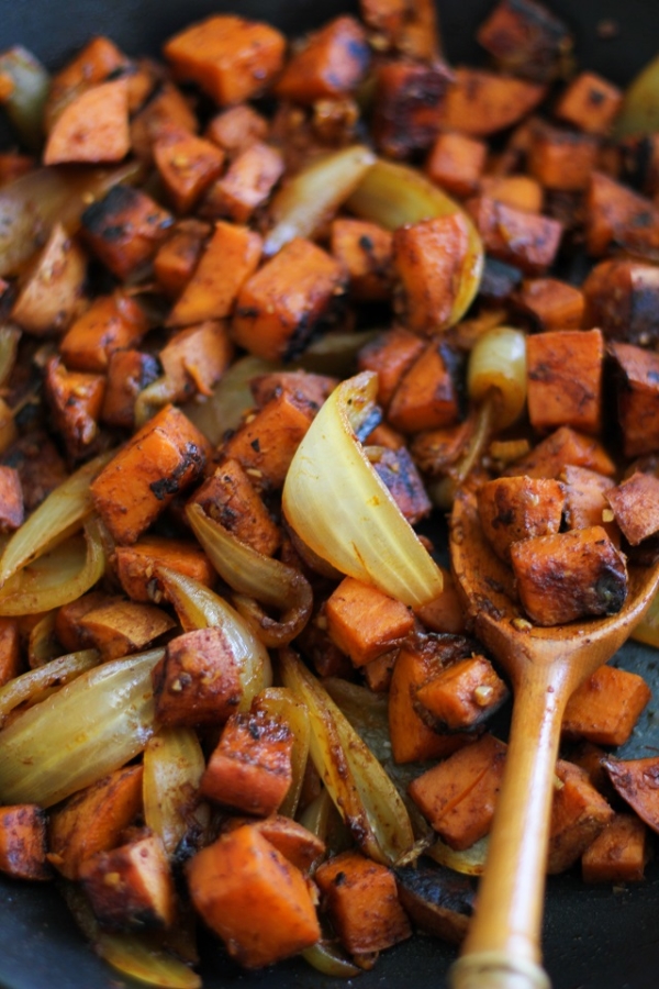 Sweet Potato Home Fries - The Roasted Root