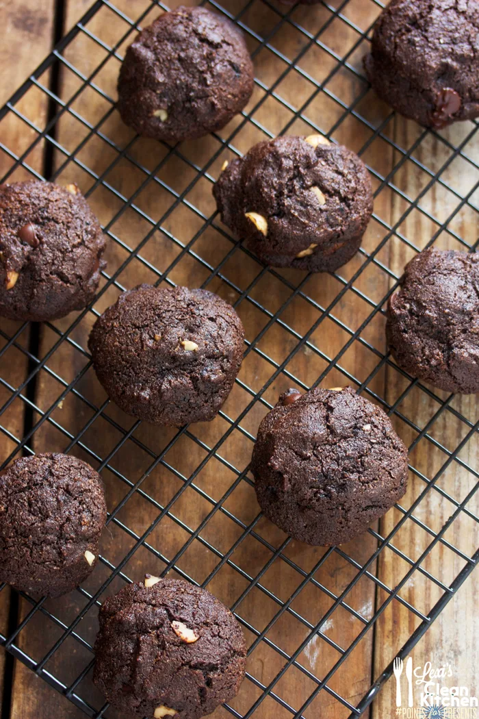 Paleo Double Chocolate Chunk Cookies
