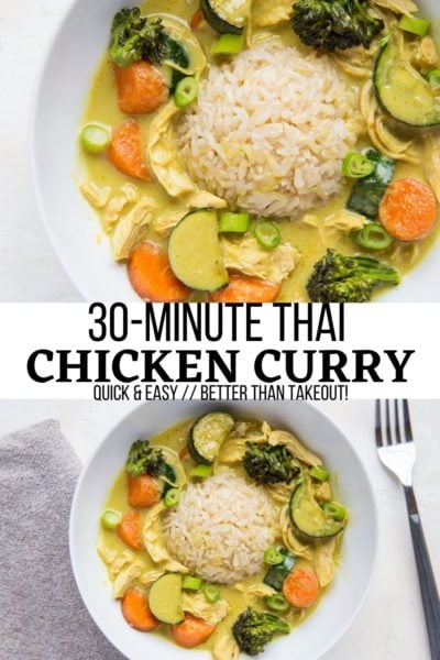 30-Minute Thai Chicken Curry - The Roasted Root