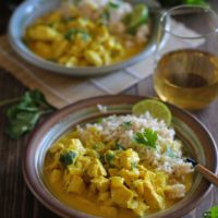 30-Minute Thai Chicken Yellow Curry | TheRoastedRoot.net #dinner #recipe #glutenfree #healthy