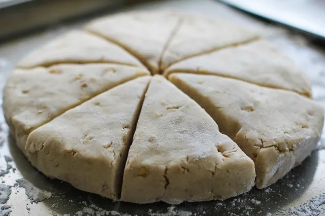 Gluten-Free Maple Walnut Scones with Maple Glaze | TheRoastedRoot.net #breakfast #recipe