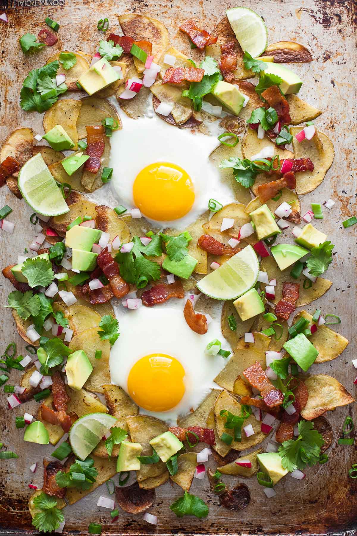 Whole30 Breakfast Nachos from A Calculated Whisk + Over 63 Whole30 Dinner Recipes | TheRoastedRoot.net