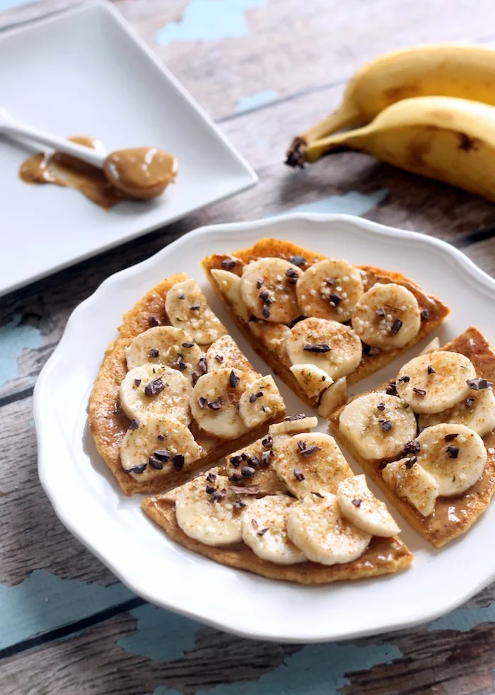 Peanut Butter Banana Breakfast Pizza + 5 Healthy Brunch Recipes