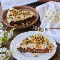Grain-Free Vegan Carrot Cake - made with almond flour, flax eggs, and naturally sweetened with pure maple syrup | TheRoastedRoot.net #glutenfree #healthy #dessert #brunch