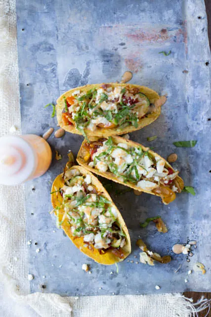 Sauteed Veggie Tacos with Spicy Crema + 26 Recipes for a Vegetarian Cinco de Mayo