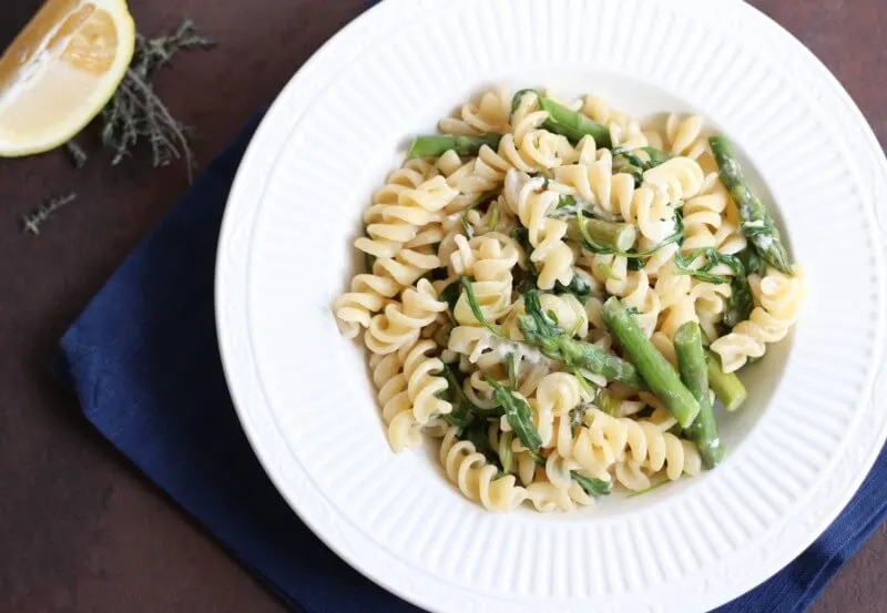 Fusilli With Asparagus