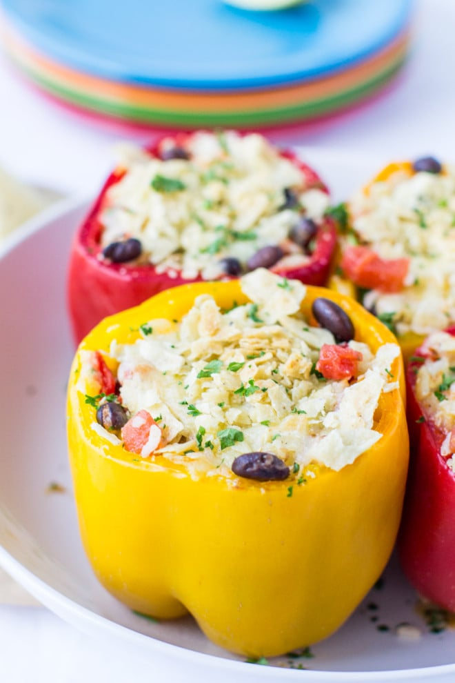 Vegetarian Stuffed Peppers + 26 Recipes for a Vegetarian Cinco de Mayo