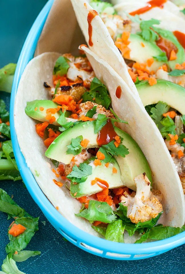 Roasted Cauliflower Tacos + 26 Recipes for a Vegetarian Cinco de Mayo