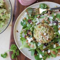 Avocado Pesto Tuna Salad with Sun-Dried Tomatoes - mayo-free and healthy! | TheRoastedRoot.net #recipe #lunch @genovaseafood