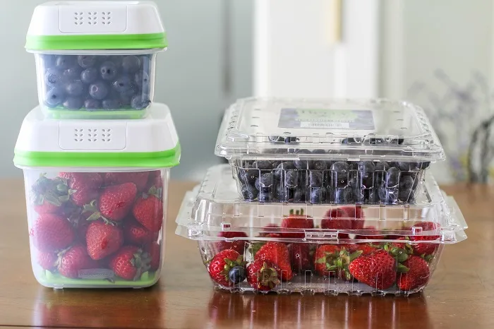 Rubbermaid FreshWorks Food Saver containers - review #productreview @rubbermaid
