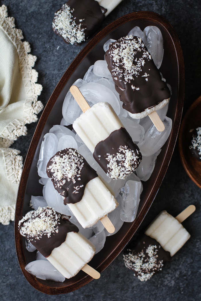 almond joy popsicles (vegan, paleo)