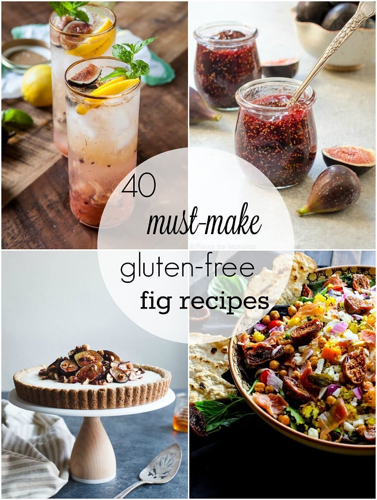 40 Must-Make Gluten-Free Fig Recipes for breakfast, dinner, and dessert