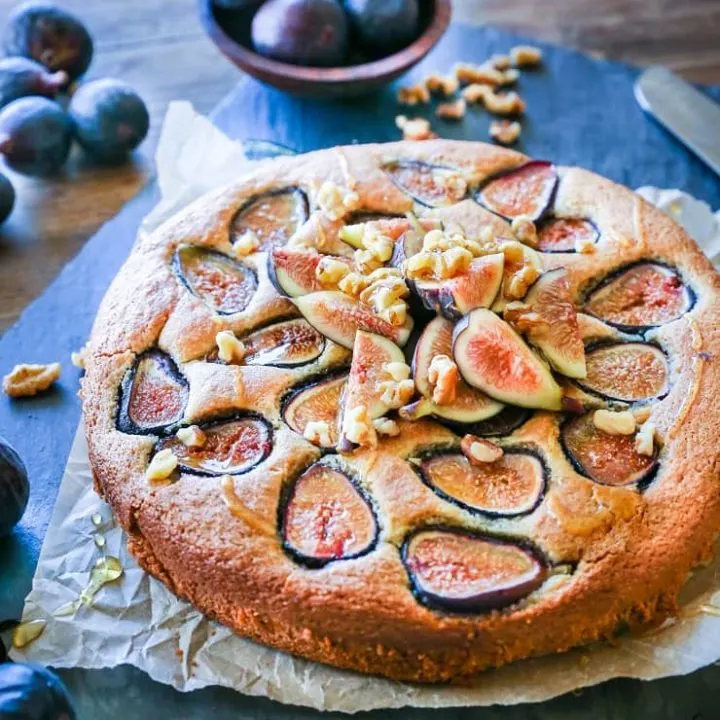Almond Flour Fig Cake (Paleo)