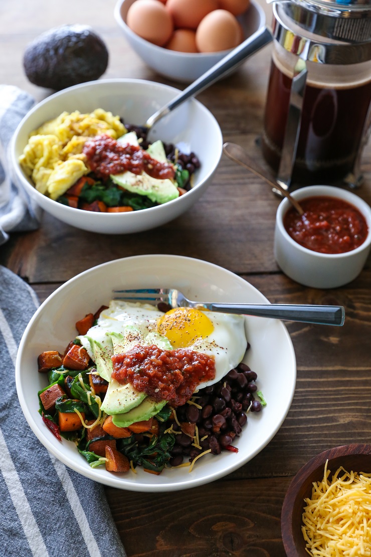 How to Build the Ultimate Healthy Breakfast Bowls | TheRoastedRoot.net #healthy #breakfast #glutenfree