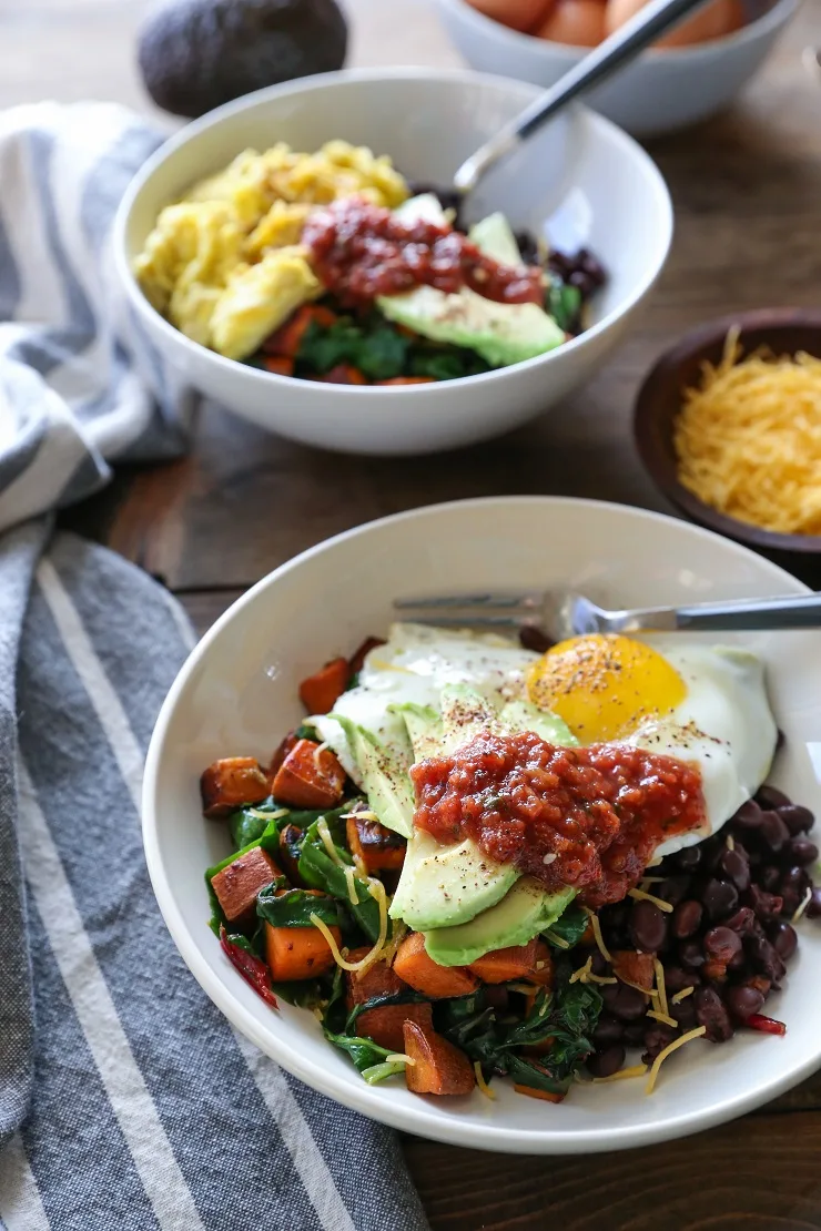 How to Build the Ultimate Healthy Breakfast Bowls | TheRoastedRoot.net #healthy #breakfast #glutenfree 