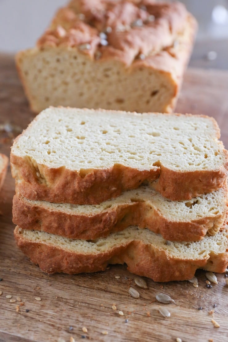 Easy Gluten-Free Sandwich Bread made with rice flour and millet flour