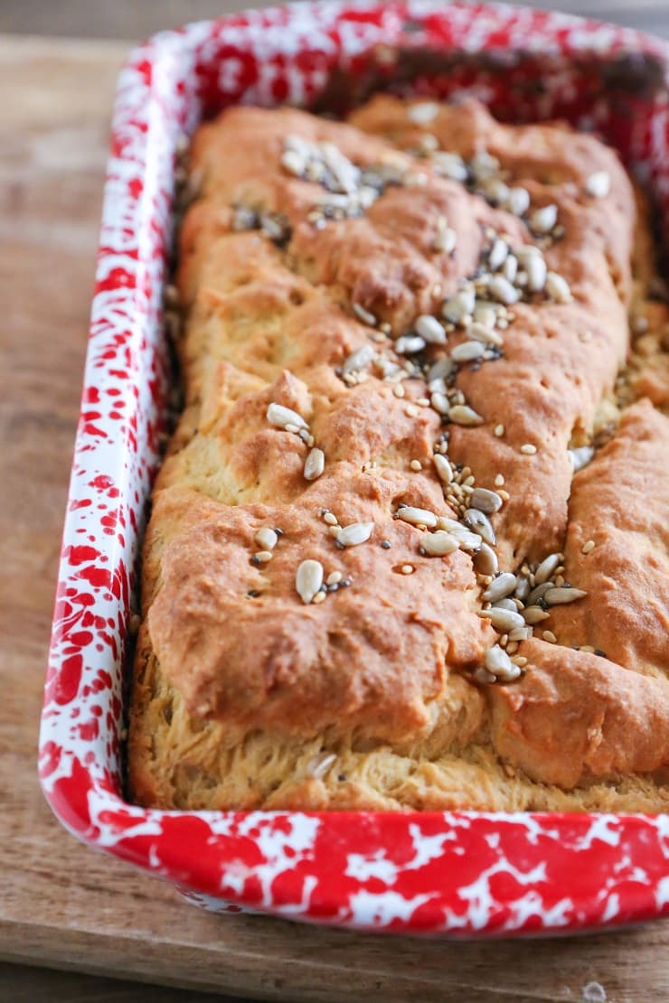 Gluten-Free Sandwich Bread made with millet flour and brown rice flour