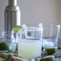 Naturally Sweetened Margaritas - a clean cocktail only requiring 3 ingredients