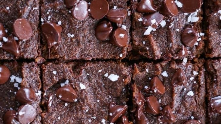 Paleo Sweet Potato Fudge Brownies - made with sweet potato, coconut flour, and pure maple syrup - in your blender! Gluten free, grain free, and dairy free