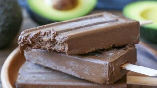 Dairy-Free Fudgesicles made with all whole food ingredients for a vegan and paleo dessert!