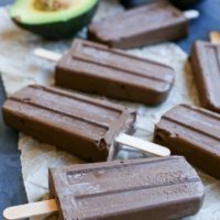 Dairy-Free Fudgesicles made with all whole food ingredients for a vegan and paleo dessert!