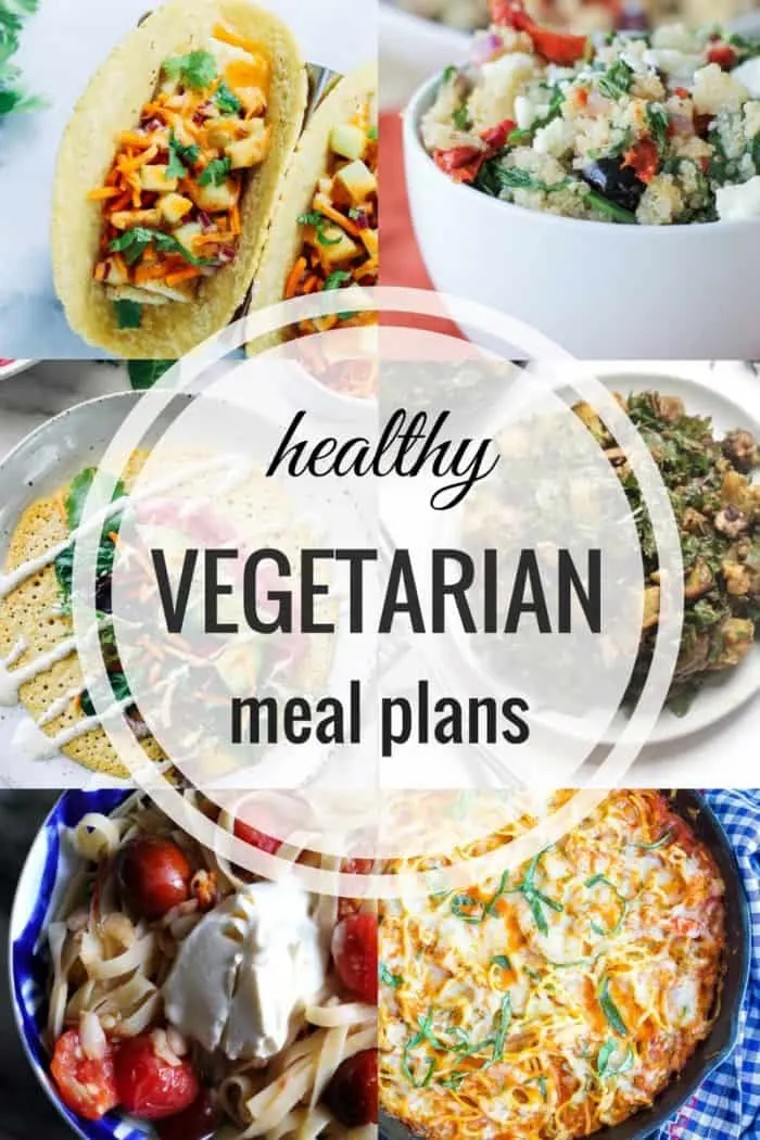 Healthy Vegetarian Meal Plan - The Roasted Root