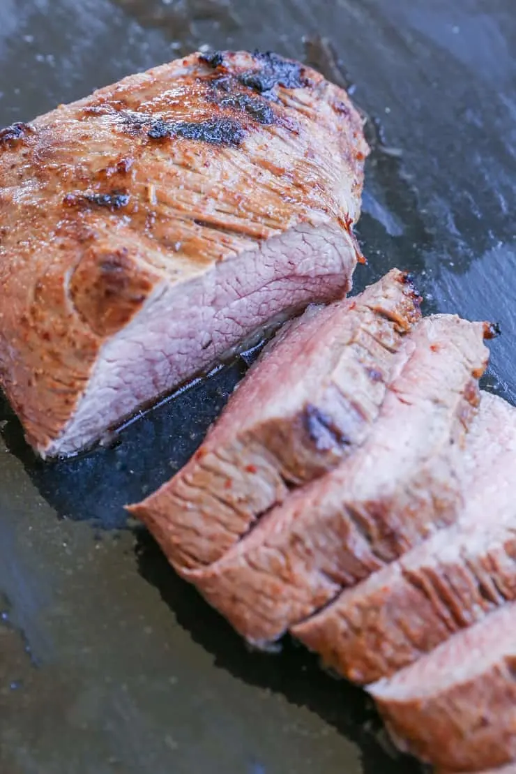 The BEST Roast Tri Tip recipe. This easy recipe turns out perfectly moist and tender!