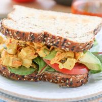 Curried Chicken Salad Sandwiches