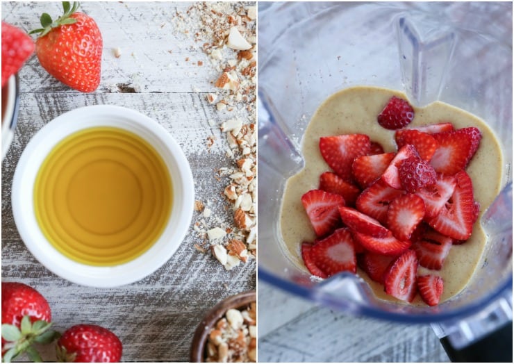 GRAIN-FREE ALMOND STRAWBERRY BREAKFAST CAKE GRAIN-FREE ALMOND STRAWBERRY BREAKFAST CAKE