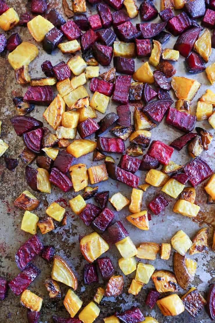 Easy Balsamic Roasted Beets