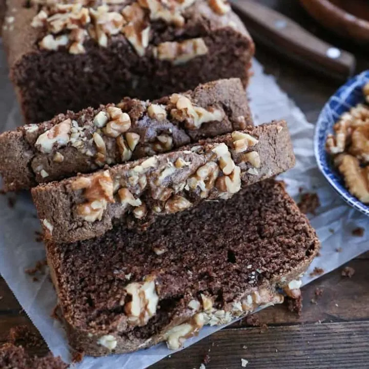 Paleo Maple Walnut Bread