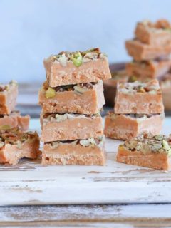 Vegan Sweet Potato Fudge - dairy-free, naturally sweetened, and paleo