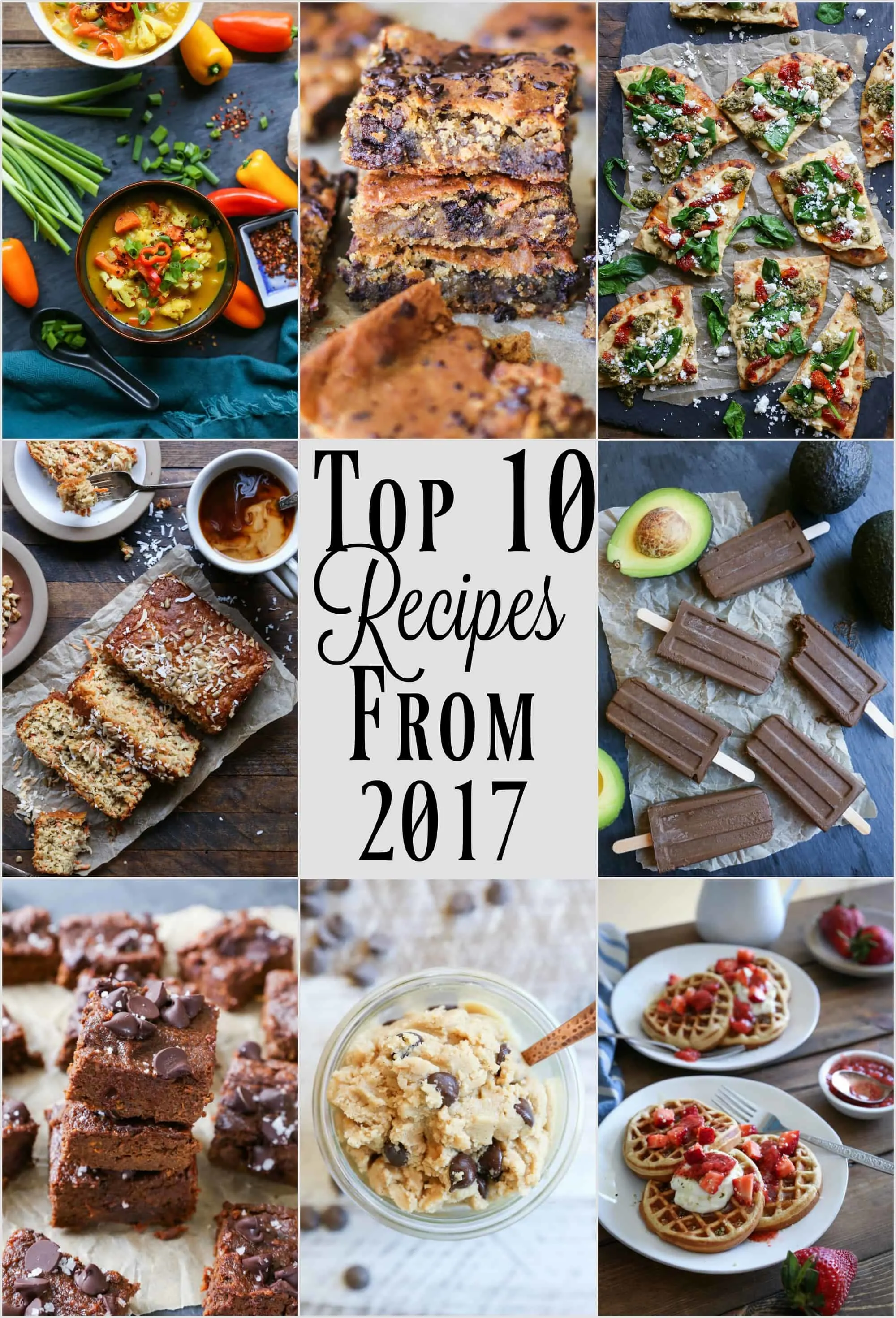 Top 10 Recipes from 2017 as seen on TheRoastedRoot.net #TheRoastedRoot
