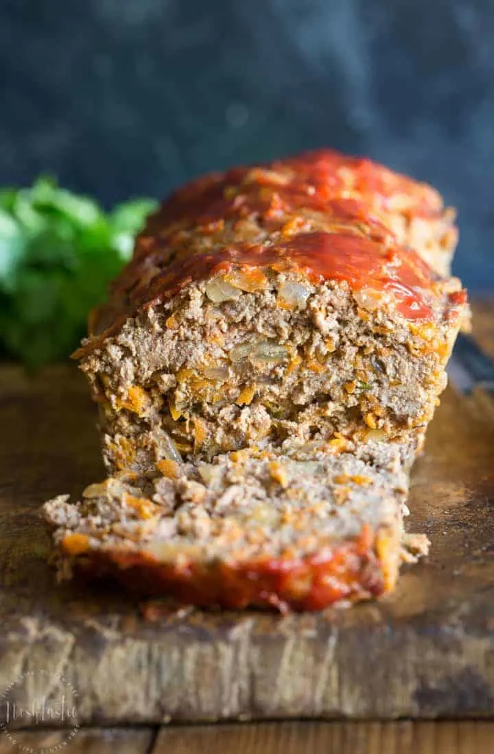 Paleo Meatloaf - grain-free, whole30, healthy