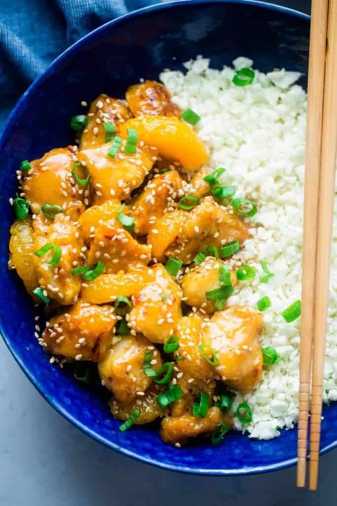 Paleo Orange Chicken - healthy, paleo, Whole30