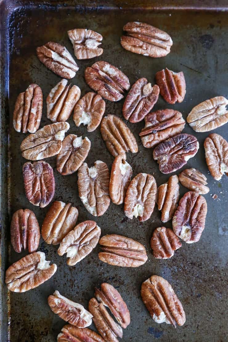 roasted pecans