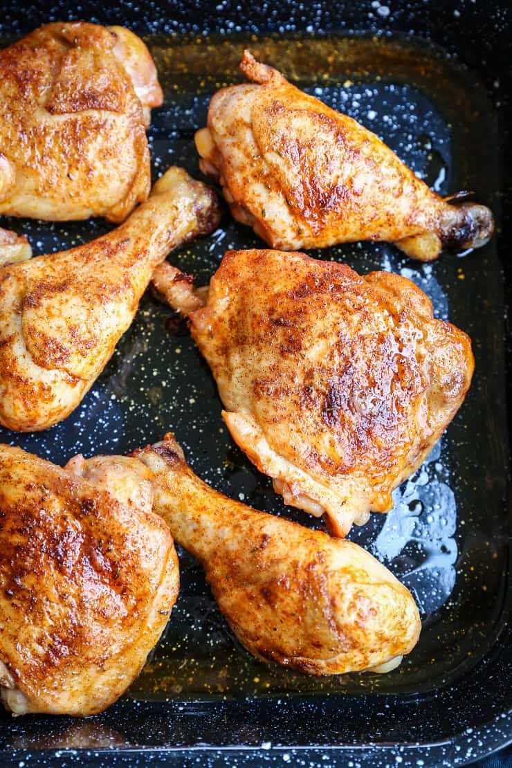 Easy Baked Chicken - a quick and easy recipe for baking chicken