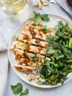 Healthy Vietnamese Sticky Chicken (a.k.a. Vietnamese Caramel Chicken) - gluten-free, soy-free, refined sugar-free and made with all whole food ingredients. An easy, healthy dinner recipe