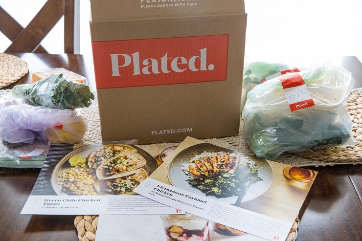 A review of Plated, a meal delivery service geared toward the adventurous palate