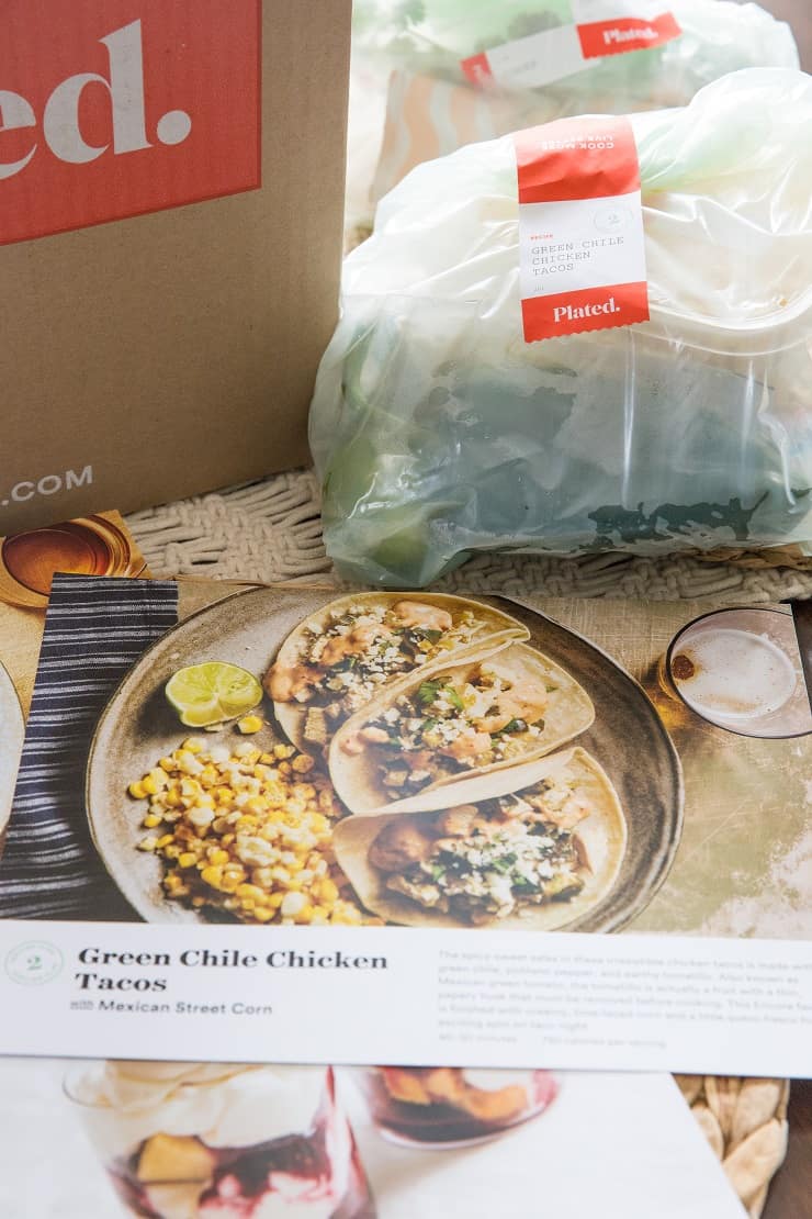 A review of Plated, a meal delivery service geared toward the adventurous palate