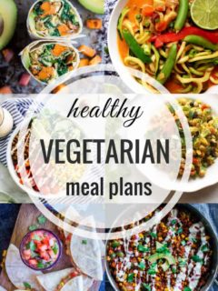 Healthy Vegetarian Meal Plan