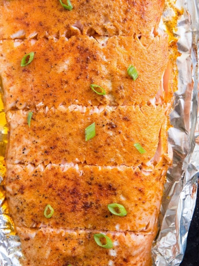 HOW TO GRILL SALMON IN FOIL STORY - The Roasted Root